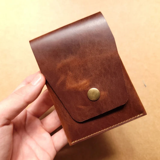 Bareo Compact Leather Card Holder Wallet