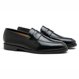 Echo Black Penny Formal Leather Loafer