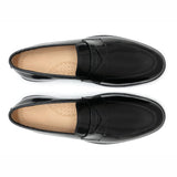 Echo Black Penny Formal Leather Loafer