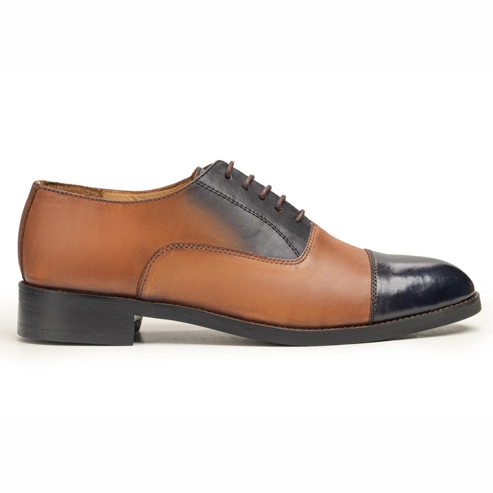 Nova Mens Two Tone Oxford Shoes | Handmade