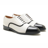 Blano Gatsby Mens Two Tone Oxford Shoes | Handmade