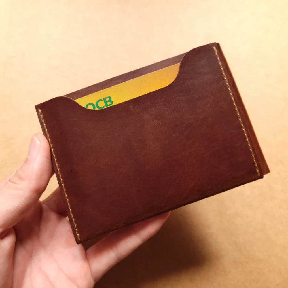 Bareo Compact Leather Card Holder Wallet