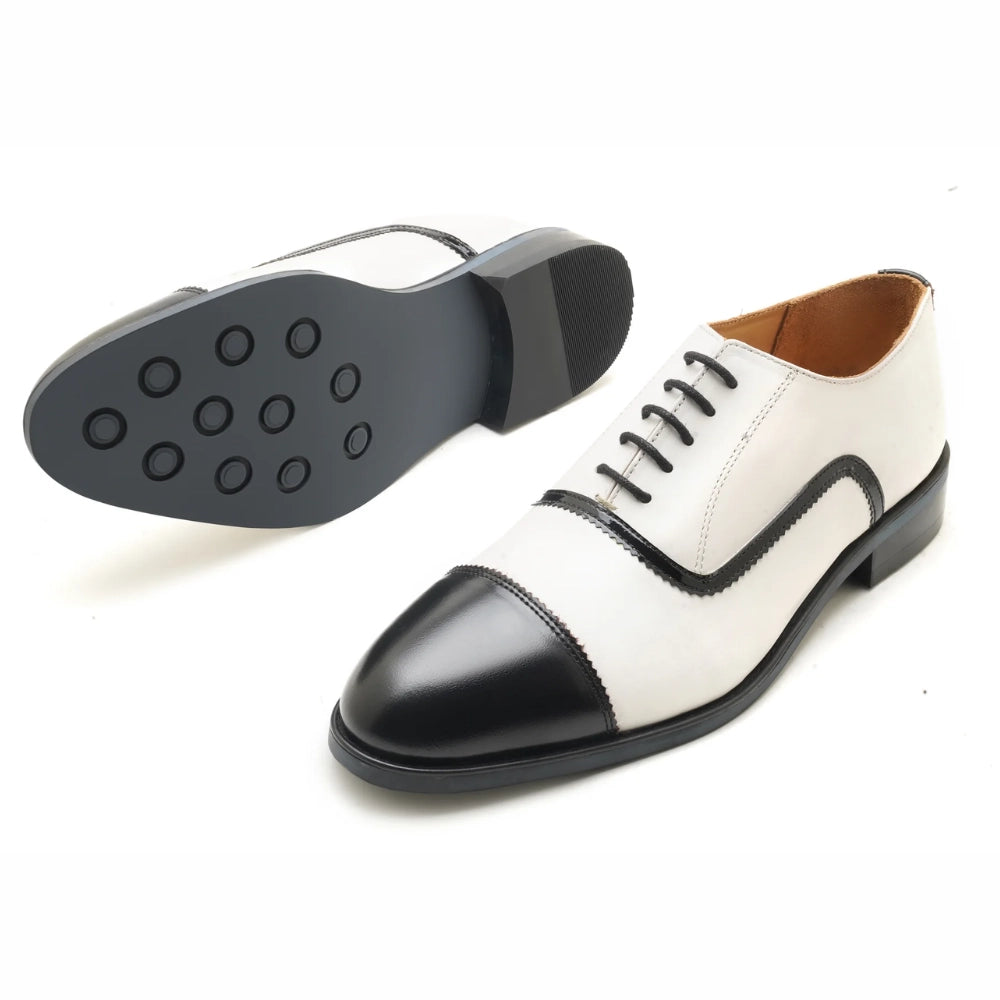 Blano Gatsby Mens Two Tone Oxford Shoes | Handmade