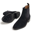 Black Suede Chelsea Boots Mens | Handmade